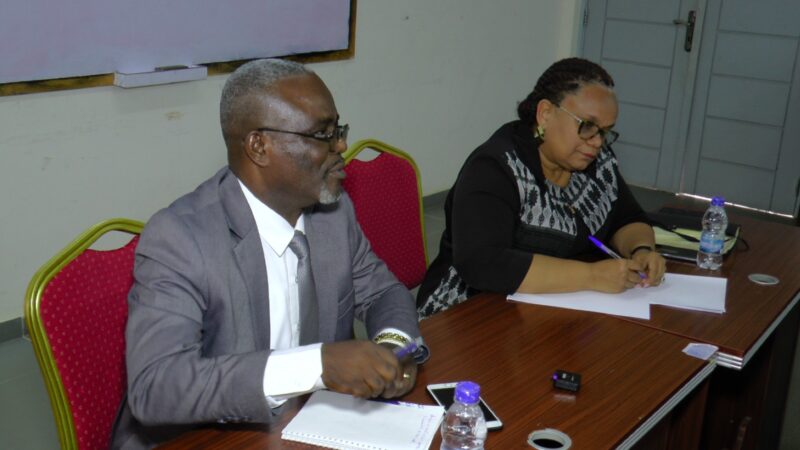 VISITE DE TRAVAIL DU DIRECTEUR DE CABINET DU MINISTERE DE L’ENSEIGNEMENT TECHNIQUE ET PROFESSIONNELLE DU CONGO