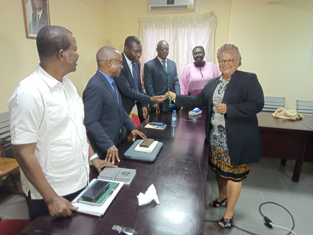 CÉRÉMONIE DE REMISE DE VÉHICULES DE FONCTION PAR L’IPNETP