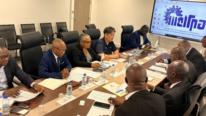 Réunion de validation du calendrier des formations TVET & ICT – METFPA / IPNETP / KOICA